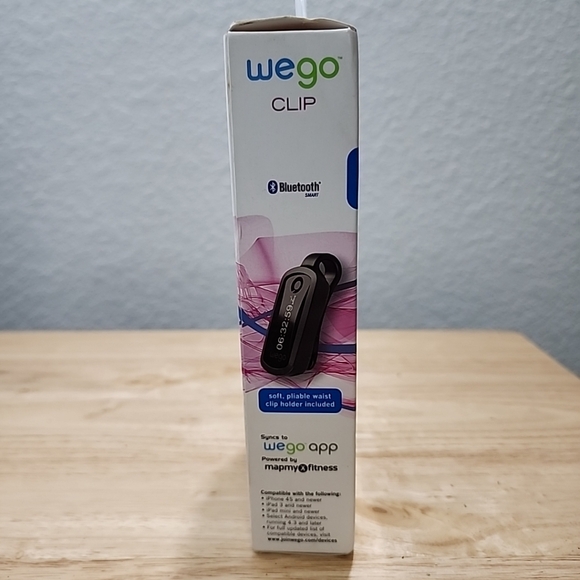 NOB WeGo Clip WO1559BK Wireless Activity Tracker Black. - Picture 2 of 6